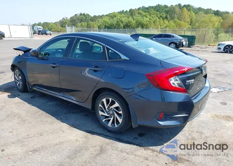 2017 Honda Civic Ex z USA, uszkodzony, nr VIN 19XFC2F70HE034329